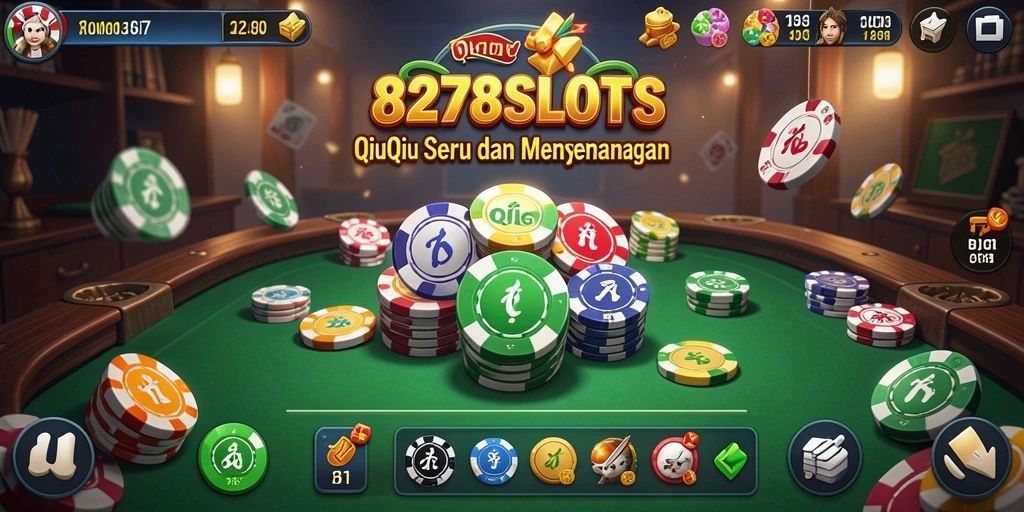 Tampilan gameplay QiuQiu yang seru di 8278SLOTS.