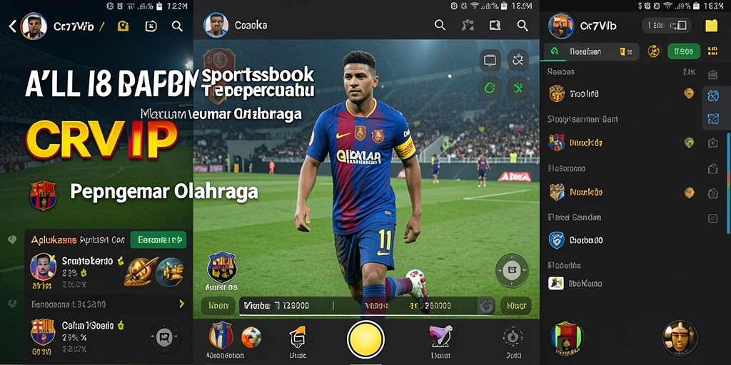 Tampilan Gameplay Menarik dalam Aplikasi Sportsbook CR7VIP