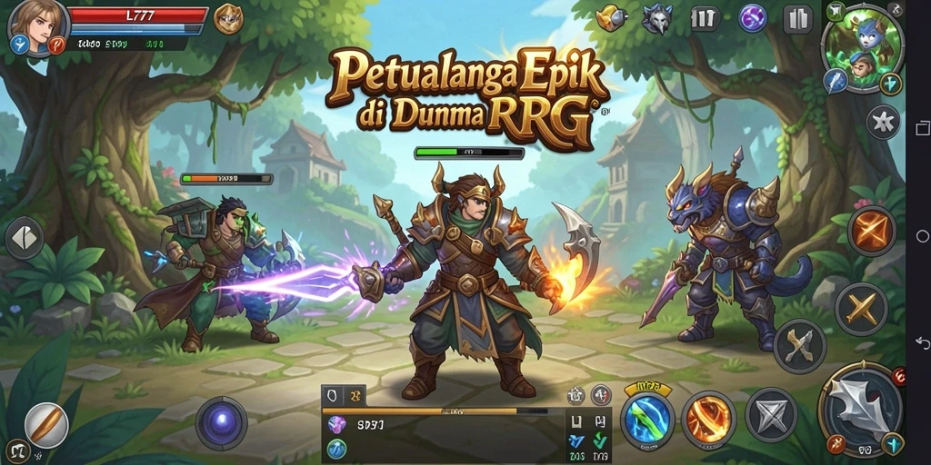 Tampilan gameplay L777 yang mengasyikkan dan berwarna-warni.