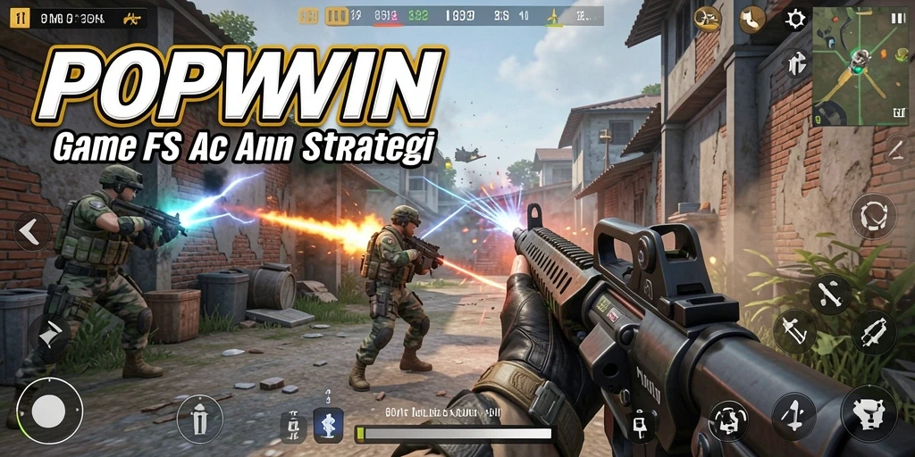 Tampilan menarik dari gameplay intens di POPWIN.