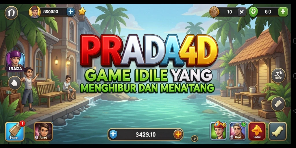 Tampilan gameplay PRADA4D yang seru dan menarik.