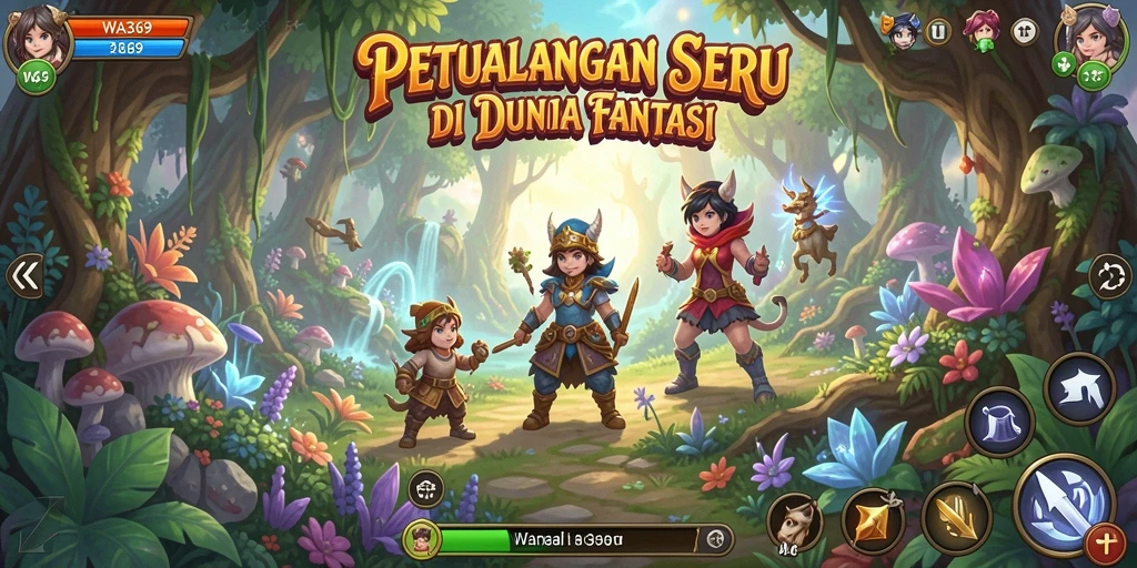 Screenshot gameplay petualangan WA369 yang seru dan menegangkan.