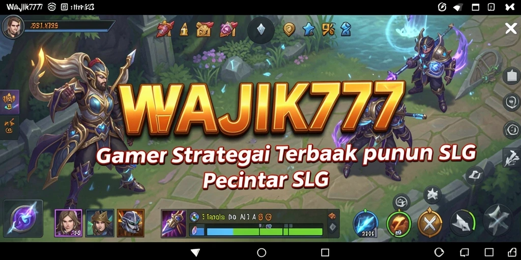 Tampilan screenshot utama WAJIK777 menunjukkan aksi strategi yang mendebarkan.